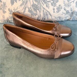Clarks Metallic Women's Flats